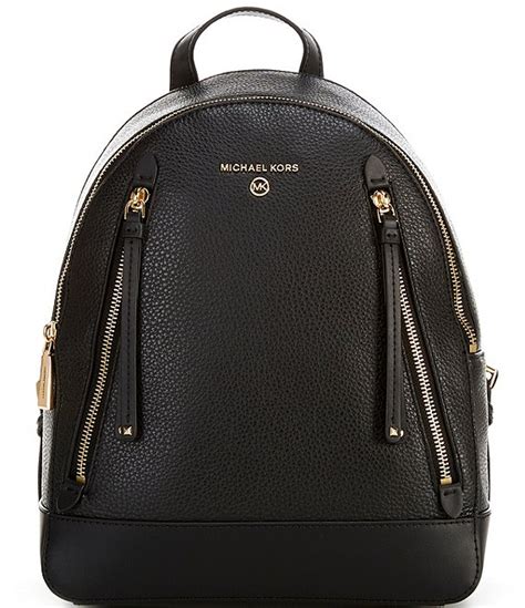 michael kors backpack brooklyn|michael kors brooklyn medium pebbled.